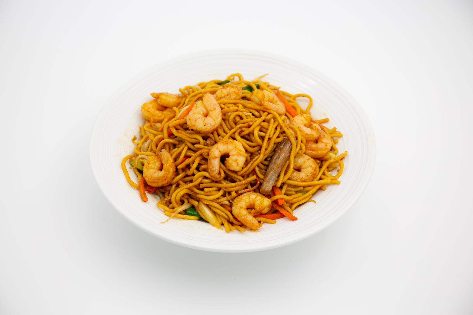 shrimp lo mein